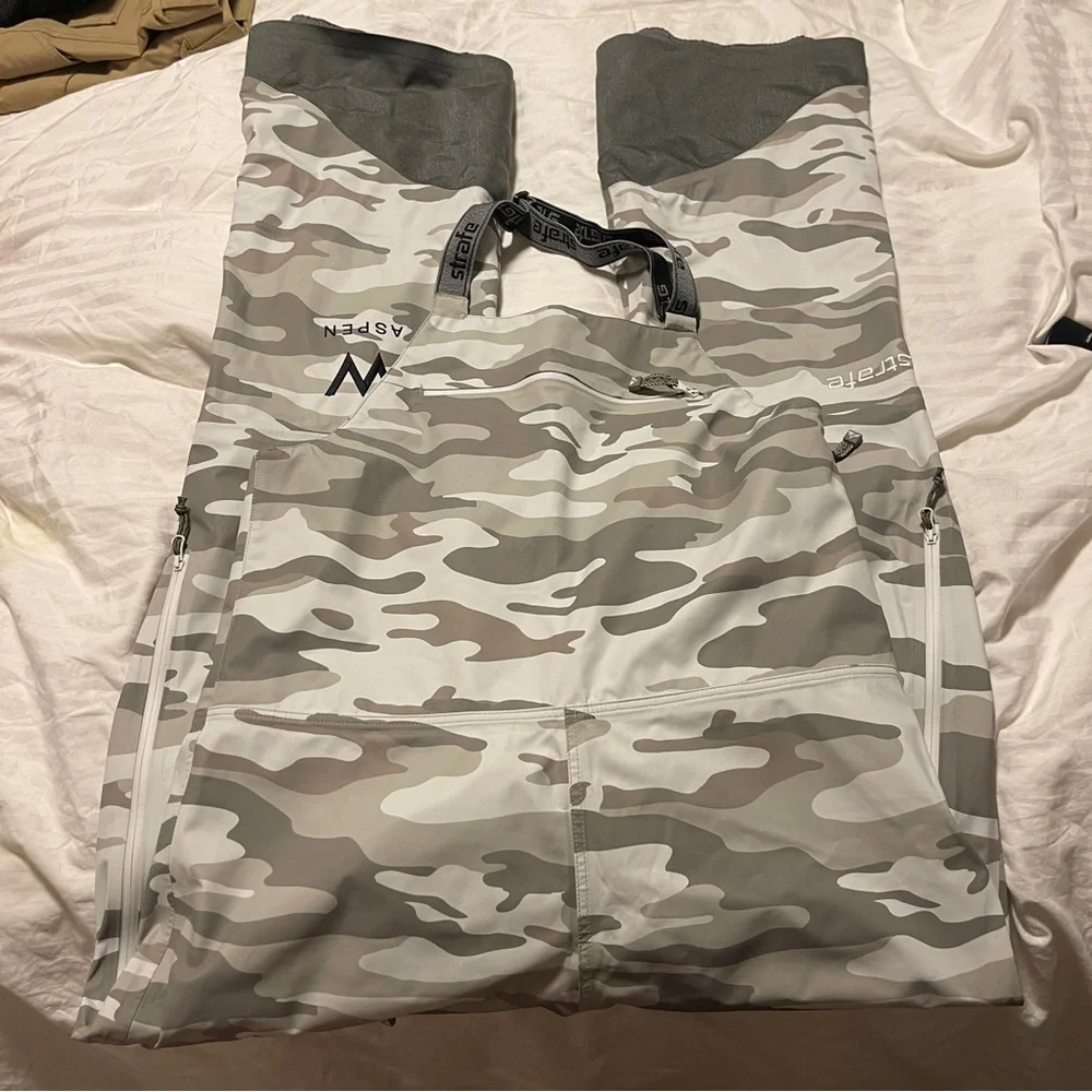 Starfe W Aspen Scarlet Bib Pants - Picture 4 of 8